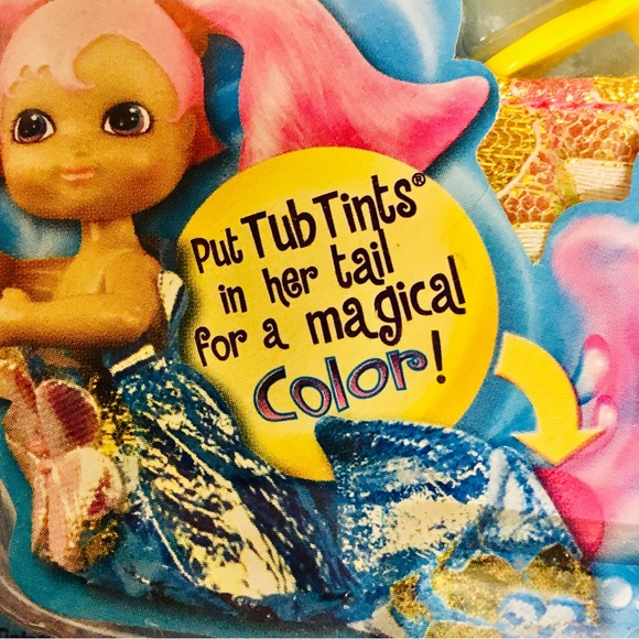 MERBABIES SEA DREAMER Mermaid Doll Bathtub Tints RARE Vintage 2002 - Picture 9 of 12